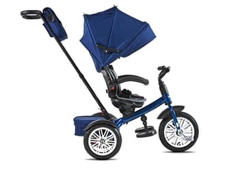 Трехколесные детские с ручкой